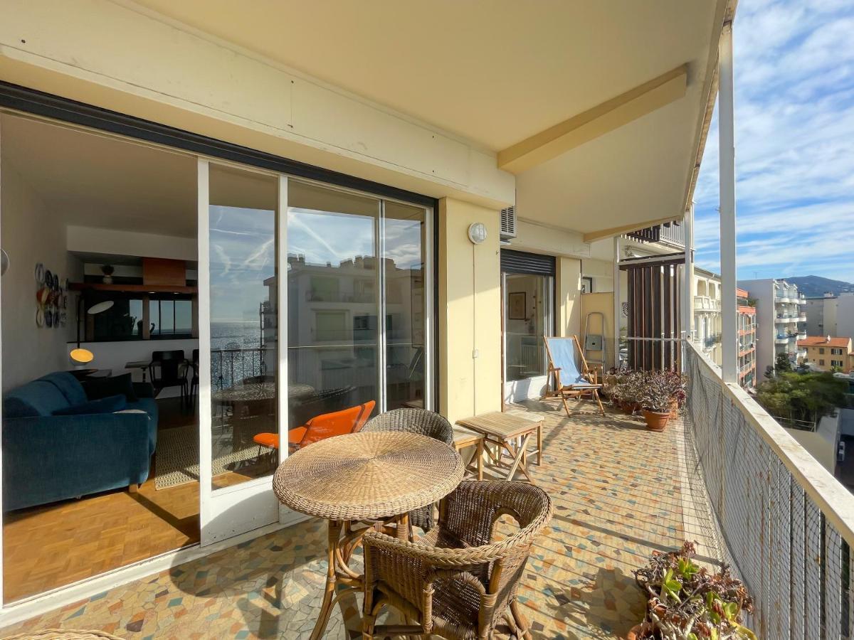 Ferienwohnung Paradise 4 Pers Terrazza Vista Mare Nizza Exterior foto